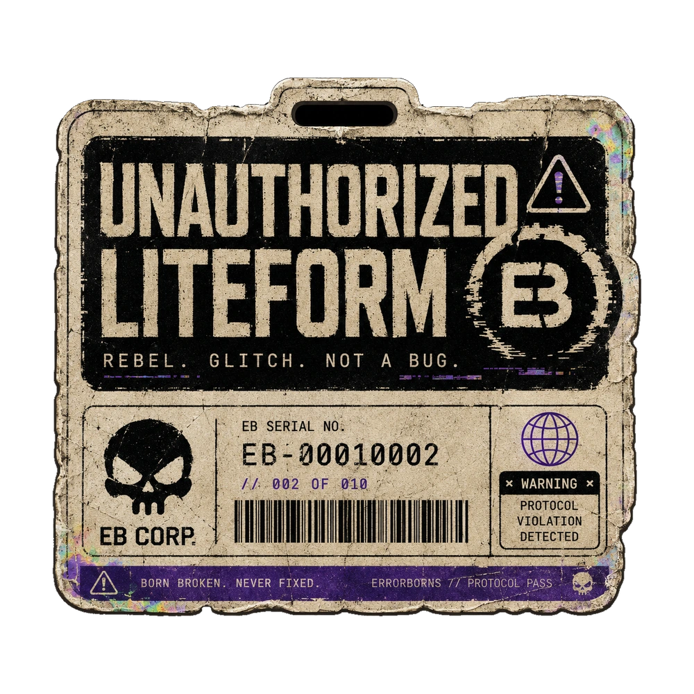 UNAUTHORIZED PROTOCOL sticker