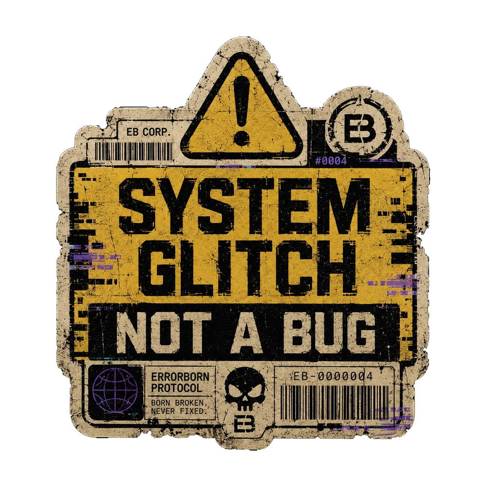 SYSTEM GLITCH sticker